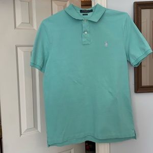 Ralph Lauren Polo. Size Medium. Teal color.